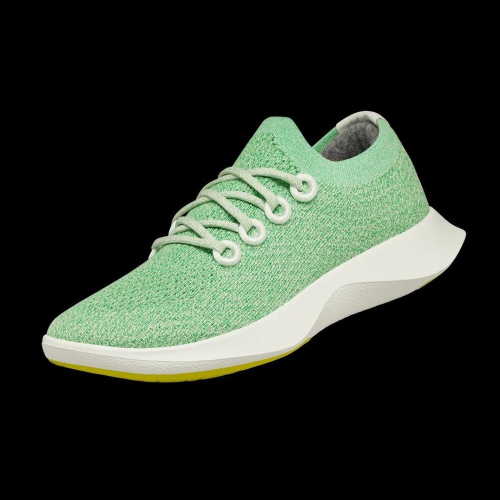 NWB Allbirds Tree Dasher Running Shoes Lyra Bright White Size M12